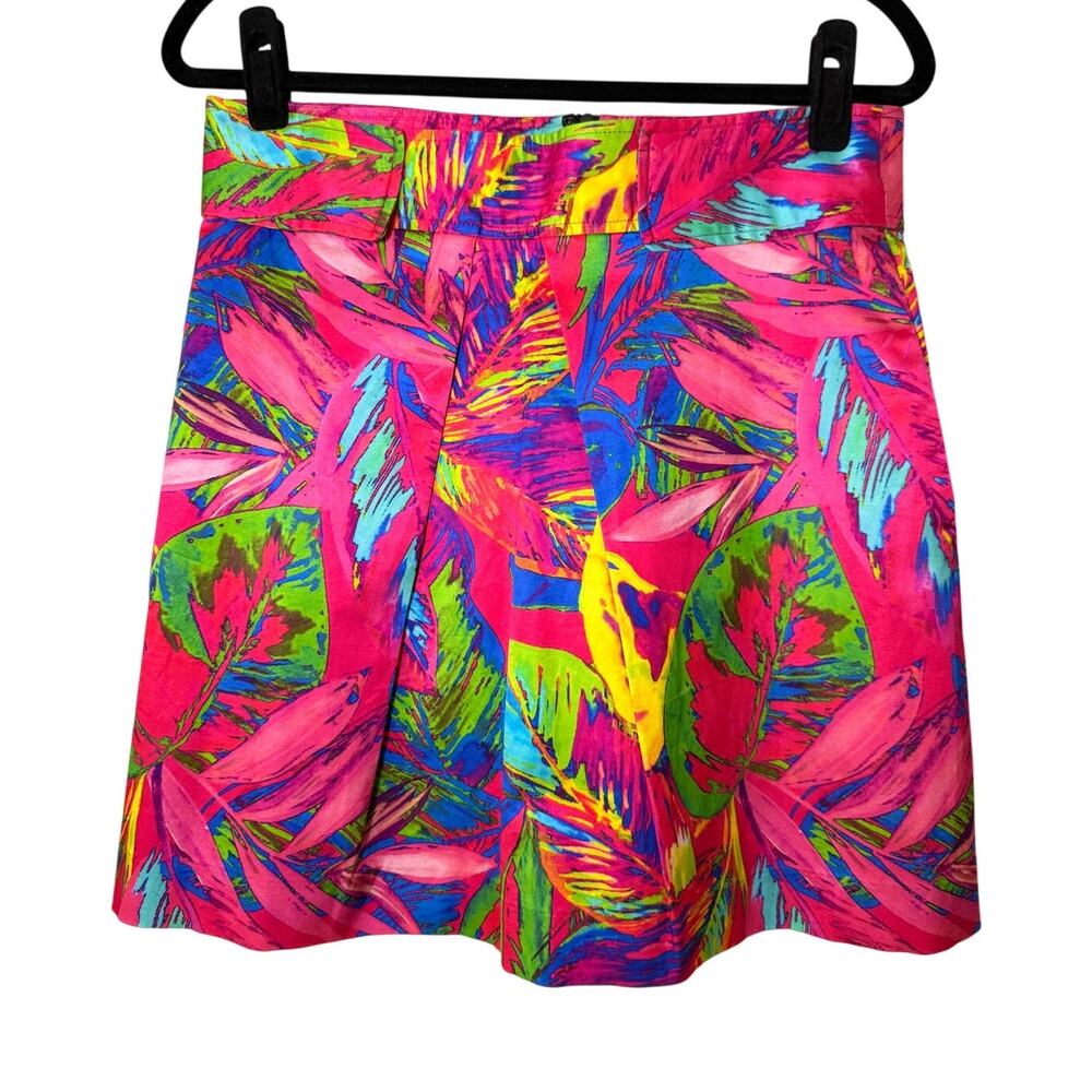 Milly Tropical Floral Skirt - Size 12